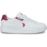 U.S. Polo Assn. U.S Polo 101501694 Costa WMN FX Beyaz-Bordo Kadın Spor Ayakkabı
