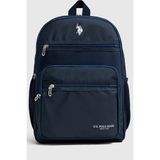 U.S. Polo Assn. U.s Polo Assn 26158-26160-26156 Unisex Okul Sırt Çantası Öğrenci Günlük Seyahat Tatil Spor Yürüyüş Seyahat Gezi Kamp Günlük - Lacivert