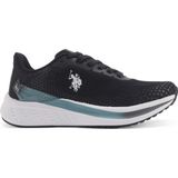 U.S. Polo Assn. U.S.POLO ASSN BLAKE 4PR SİYAH MAVİ COMFORT CASUAL SPOR AYAKKABISI