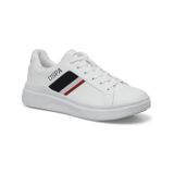 U.S. Polo Assn. U.S.POLO ASSN CAMEL 4FX BEYAZ COMFORT CASUAL ANATOMİK SPOR AYAKKABISI