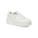 U.S. Polo Assn. U.S.POLO ASSN.CAROLINE 5PR BEYAZ COMFORT CASUAL ANATOMİK SPOR AYAKKABI