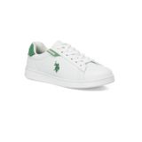 U.S. Polo Assn. U.S.POLO ASSN COSTA 4PR BEYAZ YEŞİL COMFORT CASUAL ANATOMİK SPOR AYAKKABI