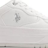 U.S. Polo Assn. U.S.POLO ASSN ELFY 4PR BEYAZ COMFORT CASUAL ANATOMİK SPOR AYAKKABISI