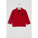 U.S. Polo Assn. U.S. Polo Assn Erkek Bebek Kırmızı Sweatshirt
