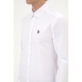 U.S. Polo Assn. U.s. Polo Assn. Erkek Beyaz Gömlek Basic 50324708-vr013