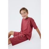 U.S. Polo Assn. U.S. Polo Assn Erkek Çocuk 2 li Bermuda T-şhirt Takım Bordo - 14 - 15 Yaş