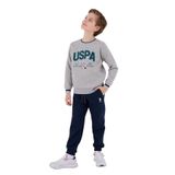 U.S. Polo Assn. U.S. Polo Assn Erkek Çocuk Eşofman Takımı, 14-15 Yaş, US2223-C-V2, Gri, erkek-çocuk