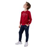 U.S. Polo Assn. U.S. Polo Assn Erkek Çocuk Eşofman Takımı, 9-10 Yaş, US2225-C-V3, Kırmızı, erkek-çocuk