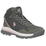 U.S. POLO ASSN. U.S. Polo Assn. Gri Kadın Bot 3W SAGAN HI WMN 3PR, 38, 5003065523003