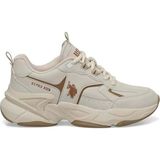 U.S. Polo Assn. U.S Polo Assn. Isabella Bej Kadın Yüksek Taban Sneaker Spor Ayakkabı