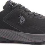 U.S. Polo Assn. U.S.POLO ASSN KIAN 4PR SİYAH SU GEÇİRMEZ WATERPROOF ANATOMİK SPOR AYAKKABI
