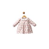 U.S. Polo Assn. U.S. Polo Assn Kız Bebek Elbise, 12-18 Ay, USB2768-C-V1, Pembe, Bebek-Kızlar
