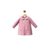 U.S. Polo Assn. U.S. Polo Assn Kız Bebek Elbise, 6-9 Ay, USB2740-C-V4, Pembe, Bebek-Kızlar