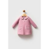 U.S. Polo Assn. U.S. Polo Assn Kız Bebek Elbise, 9-12 Ay, USB2740-C-V4, Pembe, Bebek-Kızlar