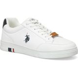 U.S. Polo Assn. U.S.POLO ASSN.NORM 5PR BEYAZ COMFORT CASUAL ANATOMİK SPOR AYAKKABISI