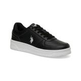 U.S. Polo Assn. U.S.POLO ASSN ROBERT 4FX SİYAH BEYAZ COMFORT CASUAL ANATOMİK SPOR AYAKKABI
