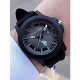 U.S. Polo Assn. U.S.POLO ASSN Silikon Kordon 5 Atm Suya Dayanıklı Spor Erkek Kol Saati USPA.1029.B01