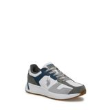 U.S. POLO ASSN. U.S.POLO PETER SU 4FX BEYAZ GRİ COMFORT CASUAL GÜNLÜK SPOR AYAKKABISI BEYAZ GRİ 42