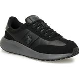 U.S. POLO ASSN. U.S.POLO REMUS 3PR SİYAH COMFORT CASUAL GÜNLÜK UNİSEX SPOR AYAKKABI SİYAH 36