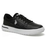 U.S. POLO ASSN. U.S.POLO SAMPO 4FX SİYAH BEYAZ COMFORT CASUAL SPOR AYAKKABISI SİYAH BEYAZ 42