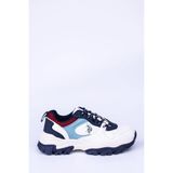 U.S. Polo Assn. Us. Polo Assn. Tracky Beyaz Mavi Kadın Spor Ayakkabısı Sneaker Beyaz