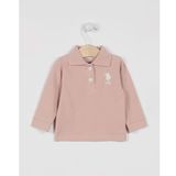 U.S. Polo Assn. USB994 Gül Kurusu Bebek Uzun Kol Yakalı Sweatshirt