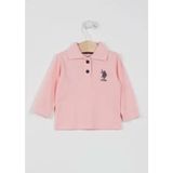 U.S. Polo Assn. USB994 Somon Bebek Uzun Kol Yakalı Sweatshirt