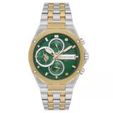 U.s. Polo Assn. Uspa1121-01 Quartz Çelik Altın/Gri Yeşil Kadran Erkek Kol Saati