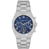 U.s. Polo Assn. USPA1128-01 Quartz Çelik Gri Lacivert Kadran 40 mm Erkek Kol Saati - tek ebat