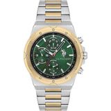 U.s. Polo Assn. USPA1133-04 Erkek Kol Saati - Altın - Metalik Gri