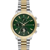 U.s. Polo Assn. USPA1144-04 Erkek Kol Saati - Altın - Metalik Gri