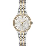 U.s. Polo Assn. USPA2134-03 Quartz Çelik Gri Altın Rengi 30 mm Kadın Kol Saati - Renkli