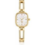U.s. Polo Assn. USPA2167-01 Quartz Çelik Altın Rengi 24X30 mm Kadın Kol Saati - Renkli
