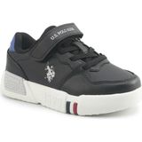 U.s. Polo Assn. Uttes Jr 26/30 Çocuk Premium Ithal Sneaker Spor Ayakkabı - Siyah - Mavi