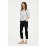 U.S. Polo Assn., Yüksek Bel Flare Kadın Pantolon, Siyah, 34, Pantolon, JETT