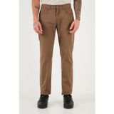 U.S. Polo Pamuklu Regular Fit Logolu Erkek Pantolon G081GL0782238677 HAKİ