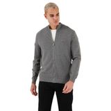U.S. Polo Pamuklu Slim Fit Logolu Hırka Erkek HIRKA G081SZ0TH2227188