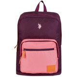 U.S. Polo PLCAN24365 Bordo Pembe Okul Çantası