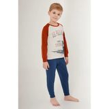U.s Polo Uzun Kollu Erkek Çocuk Pijama Takımı