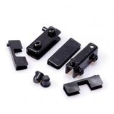 U Tipi Pimli Cam Menteşesi Siyah 1tk.