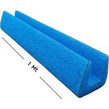 U V Köşe-Kenar Koruyucu Köpük, Eşya Taşıma-Mobilya Koruma U-V 1 Metrelik, 10 Luk Paketler 5cm - 41 Delft Blue