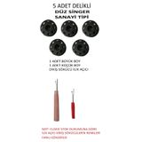 U5 FASHION 5 adet sanayi tipi masura 1 büyük dikiş sökücü 1 küçük dikiş sökücü mini hobi terzi seti