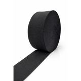 U5 FASHION Dokuma Lastik En 5 Cm Boy 25 Metre Siyah Bel Paça Don Eşofman Lastiği 1 Adet