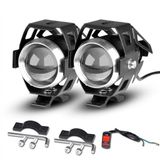 U5 Motosiklet Sis Farı Su Geçirmez 3 Mod ( 2 Adet Led + 1 Anahtar)