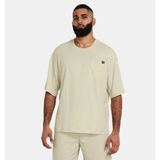 Ua Rival Waffle Crew Erkek Tişört 1383106 - S - Krem