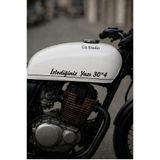 UA Studio Motorsiklet deposu yazı sticker 30*3 araç oto laptop cam uyumlu İSTEDİĞİNİZ YAZIYI YAZDIRABİLİRSİNİZ
