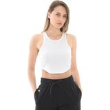UA1389798 Under Armour Ua Rival Rib Tank Kadın T-Shirt Beyaz