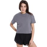 Ube Kadın Gri Günlük Stil T-Shirt 25YK015-ANT - M