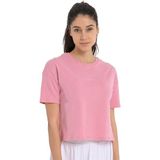 Ube Kadın Pembe Günlük Stil T-Shirt 25YK015-PMBE - XS