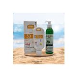 UBER SPF 50 Güneş Kremi + Sensyderm Aloe Vera Güneş Sonrası Jel (100 + 200 mL)